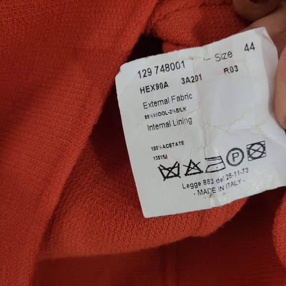 Agnona Wool and Silk Button Front Cardigan Coat Size Large - Picture 9 of 10